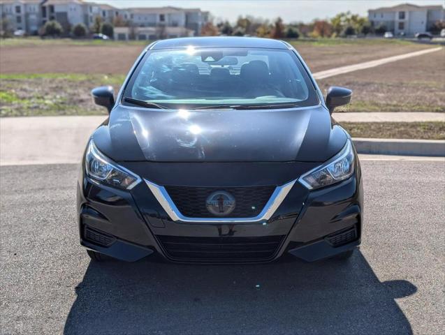 used 2021 Nissan Versa car, priced at $12,850