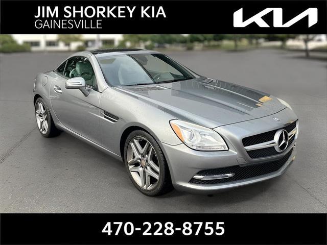 used 2015 Mercedes-Benz SLK-Class car, priced at $20,991