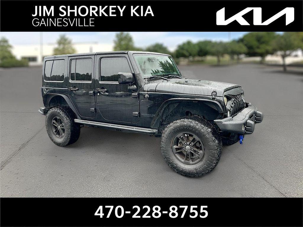 used 2017 Jeep Wrangler Unlimited car, priced at $20,877