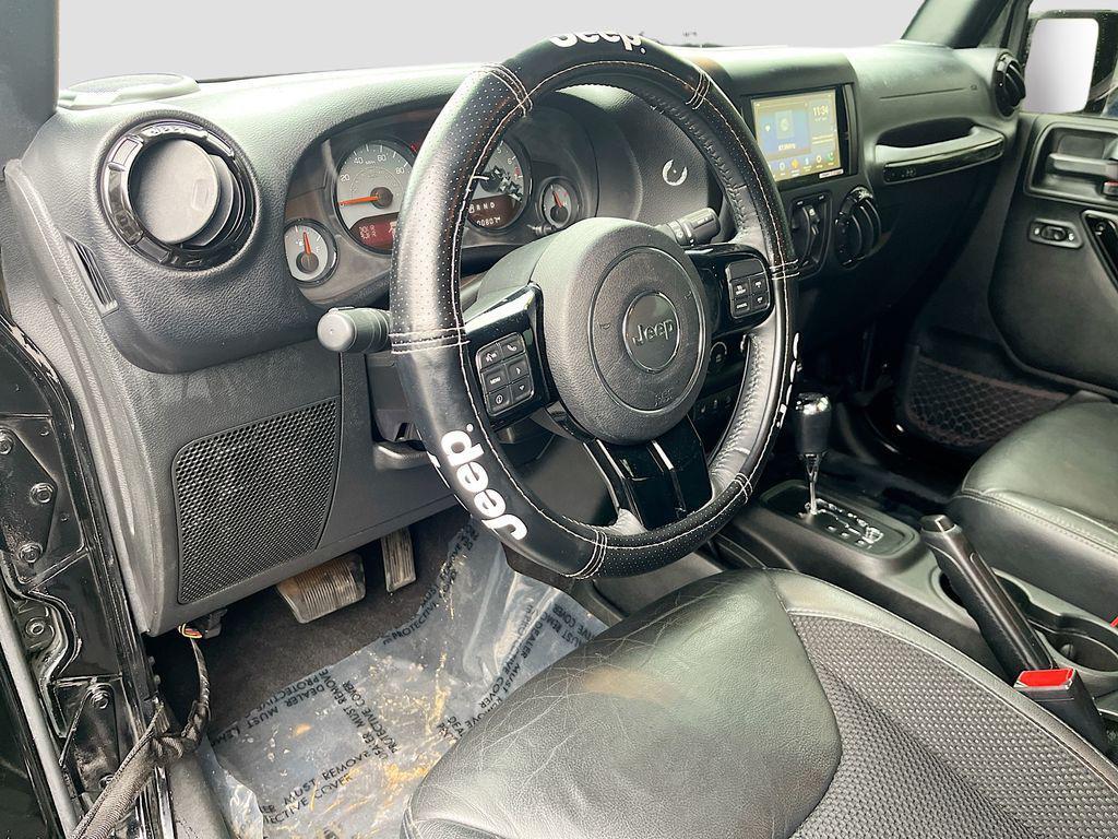 used 2017 Jeep Wrangler Unlimited car, priced at $20,877