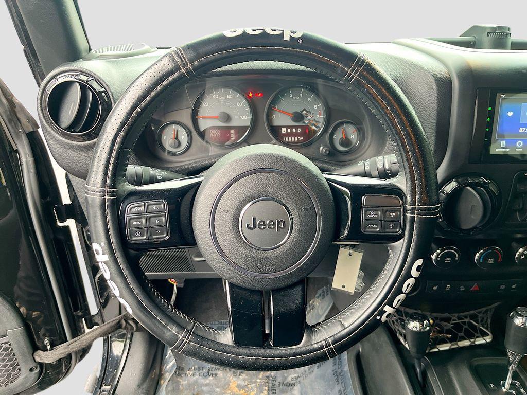 used 2017 Jeep Wrangler Unlimited car, priced at $20,877