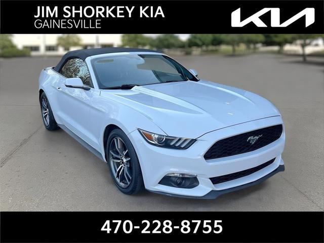 used 2017 Ford Mustang car, priced at $18,728