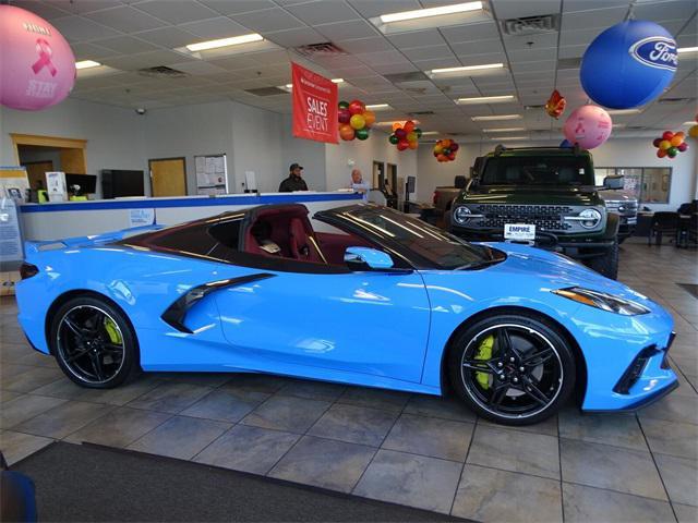 used 2021 Chevrolet Corvette car, priced at $74,990