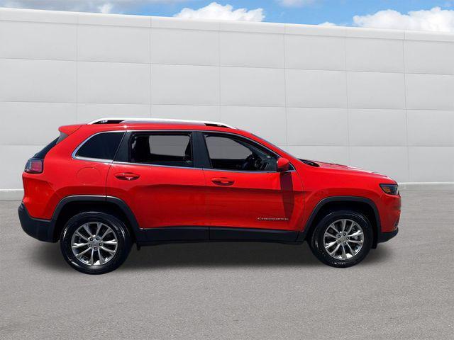 used 2021 Jeep Cherokee car, priced at $25,580