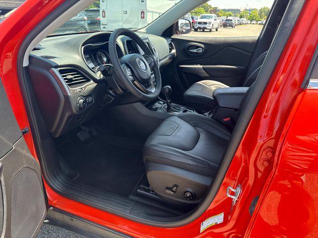 used 2021 Jeep Cherokee car, priced at $25,580
