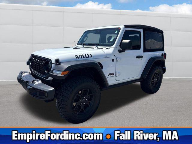 used 2024 Jeep Wrangler car, priced at $33,500