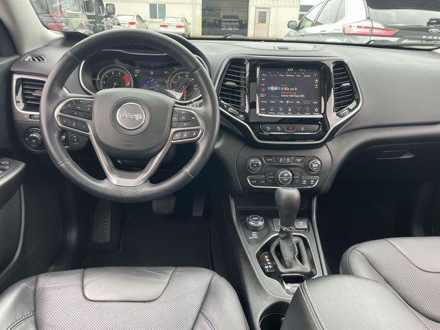 used 2021 Jeep Cherokee car, priced at $23,900