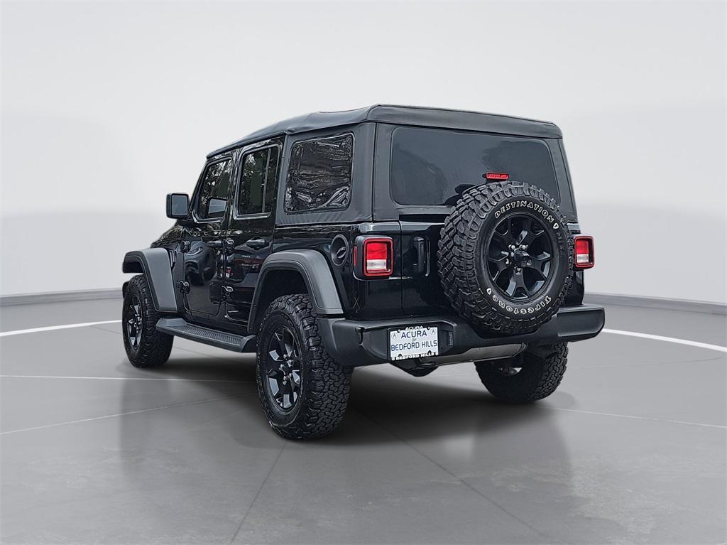 used 2022 Jeep Wrangler Unlimited car, priced at $30,888