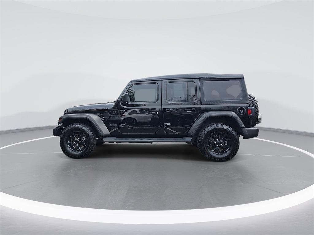 used 2022 Jeep Wrangler Unlimited car, priced at $30,888