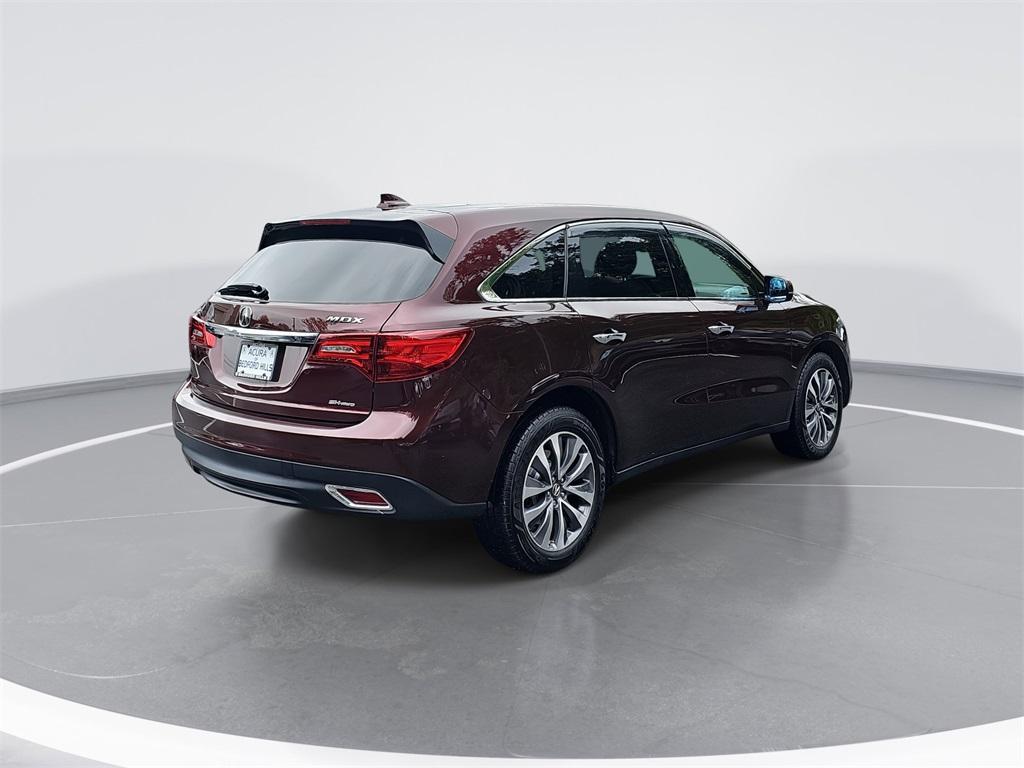 used 2016 Acura MDX car, priced at $17,500