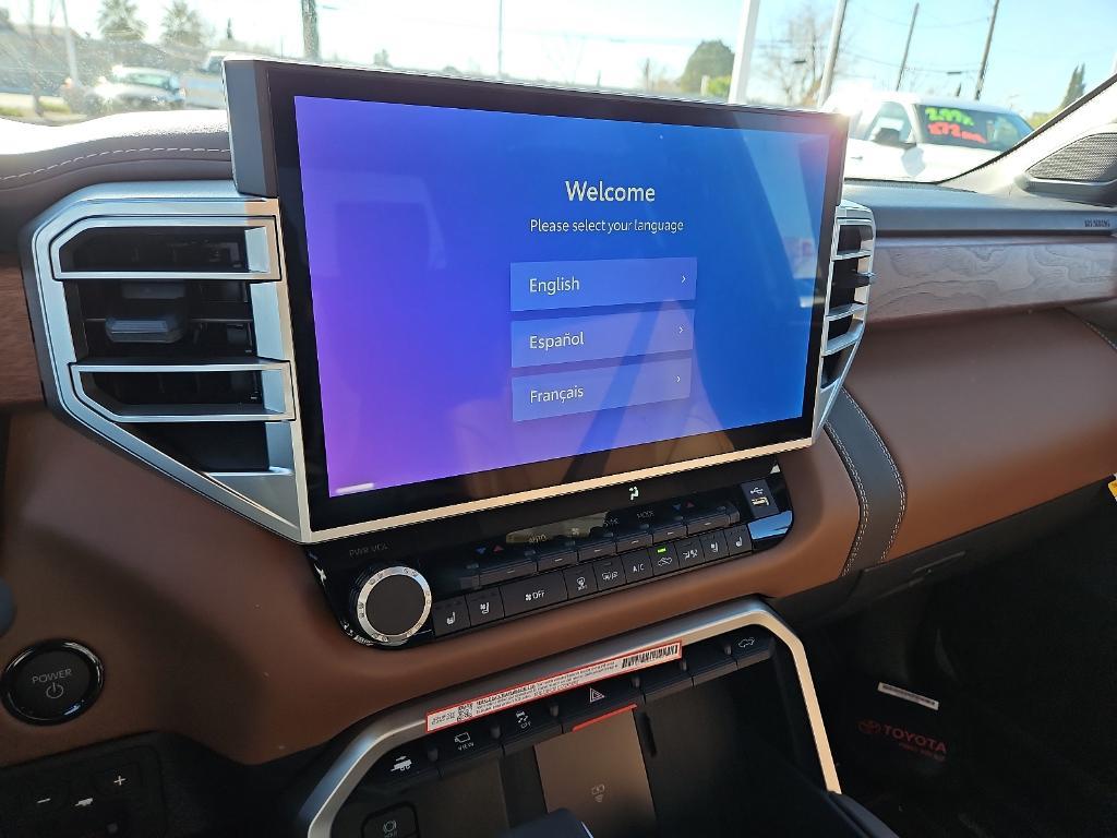 new 2025 Toyota Tundra Hybrid car, priced at $78,578