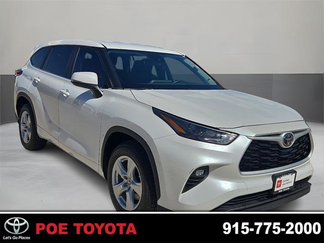used 2023 Toyota Highlander car, priced at $36,977