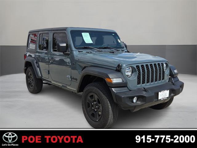 used 2024 Jeep Wrangler car, priced at $37,934