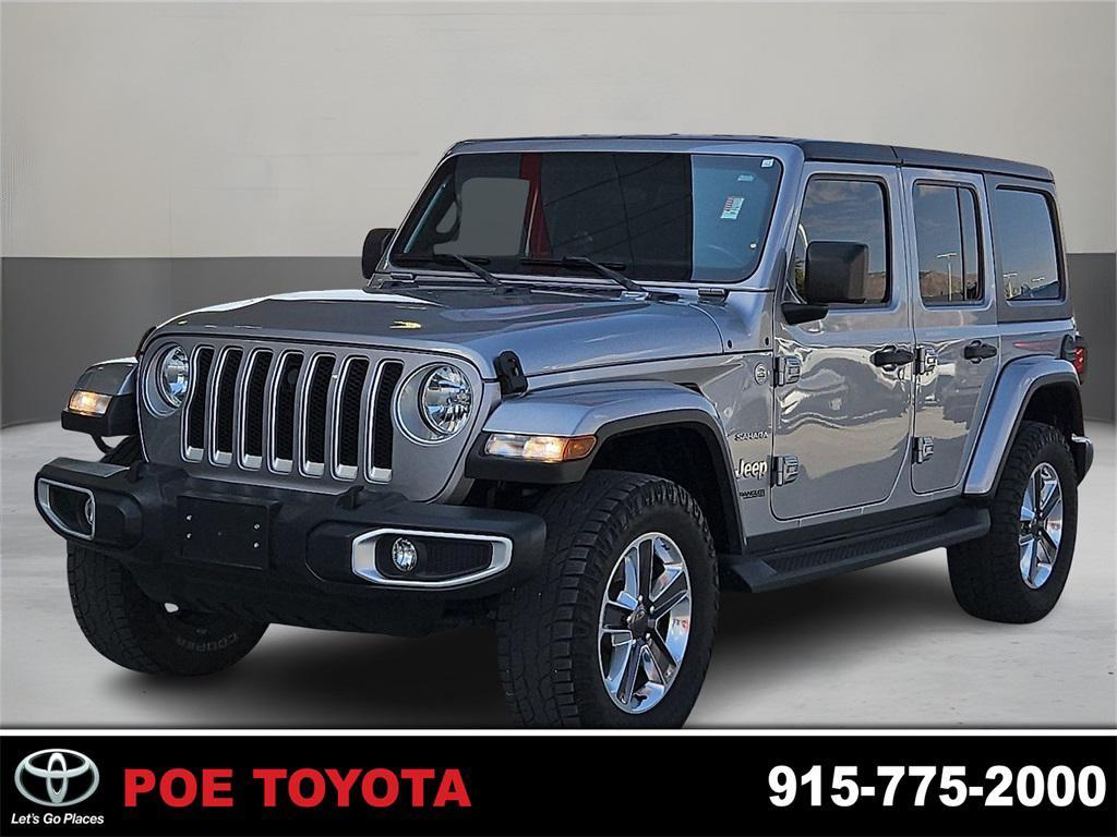 used 2020 Jeep Wrangler Unlimited car, priced at $31,217