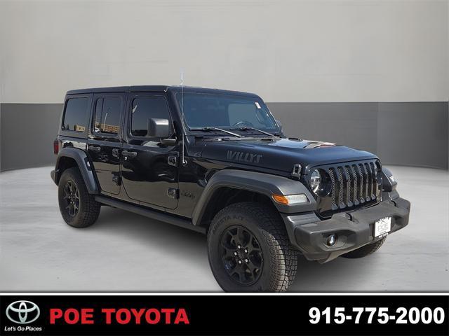used 2020 Jeep Wrangler Unlimited car, priced at $32,278