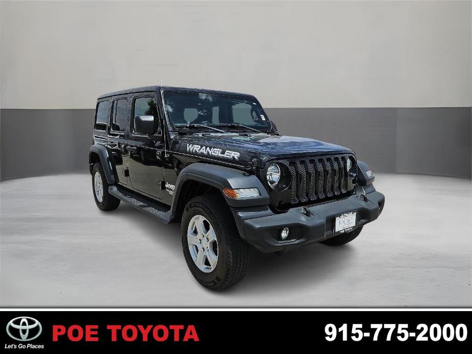 used 2020 Jeep Wrangler Unlimited car, priced at $32,547