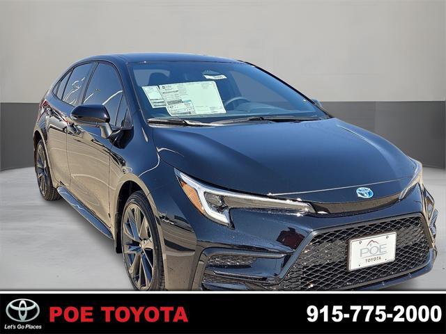 new 2025 Toyota Corolla Hybrid car, priced at $29,730