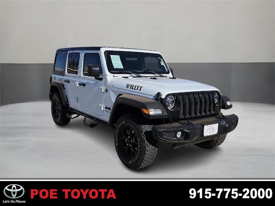 used 2021 Jeep Wrangler Unlimited car, priced at $37,957
