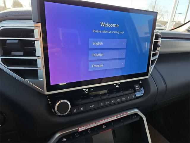 new 2025 Toyota Tundra Hybrid car, priced at $78,552