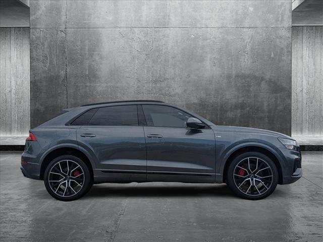 used 2021 Audi Q8 car, priced at $46,995