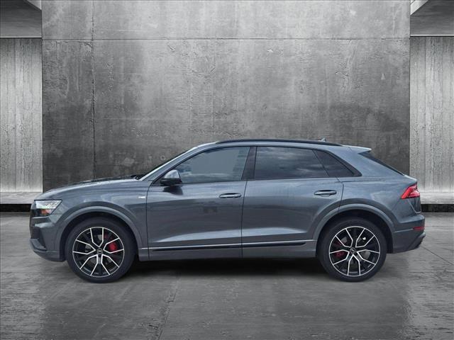 used 2021 Audi Q8 car, priced at $46,995