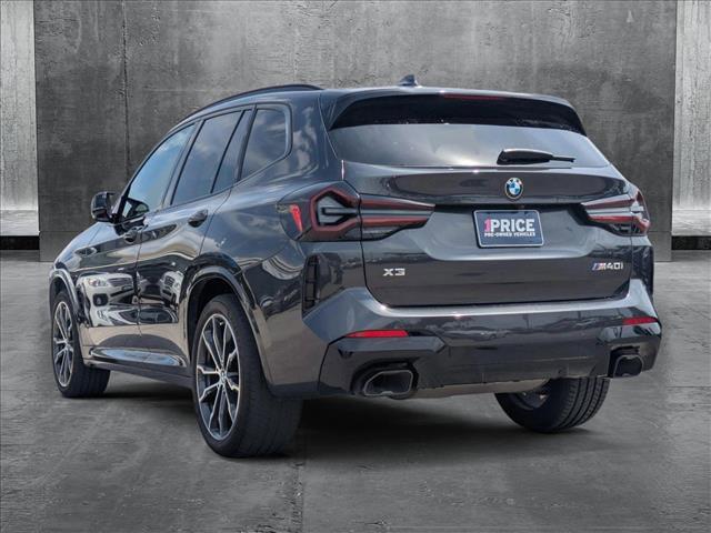 used 2022 BMW X3 car, priced at $49,995
