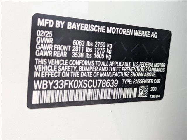 new 2025 BMW i5 car, priced at $75,715