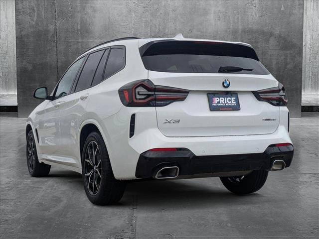 used 2022 BMW X3 car, priced at $33,995