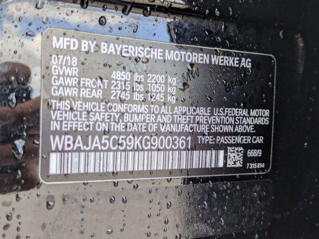 used 2019 BMW 530 car, priced at $25,995