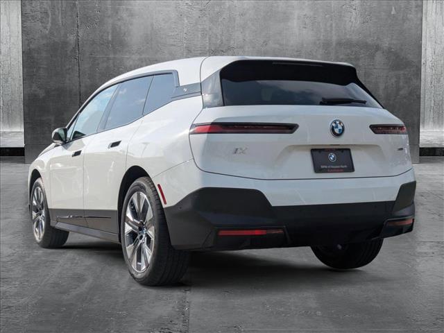 new 2025 BMW iX car, priced at $89,875