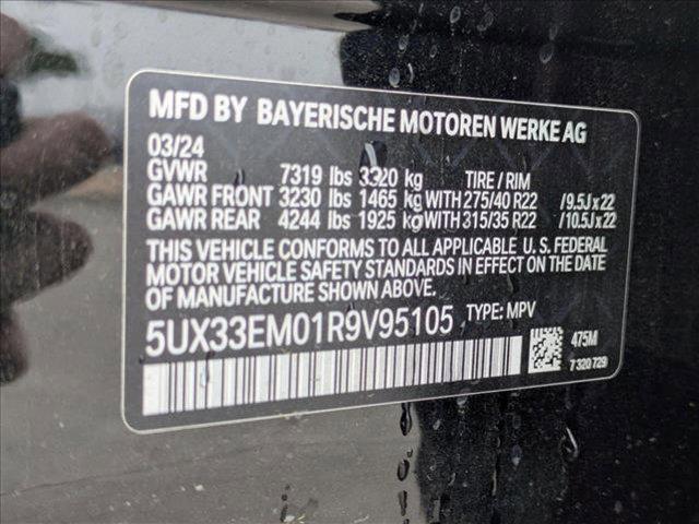 used 2024 BMW X7 car, priced at $92,995