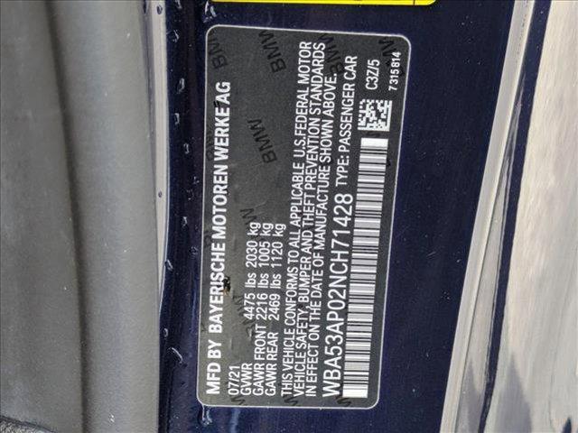 used 2022 BMW 430 car, priced at $31,995