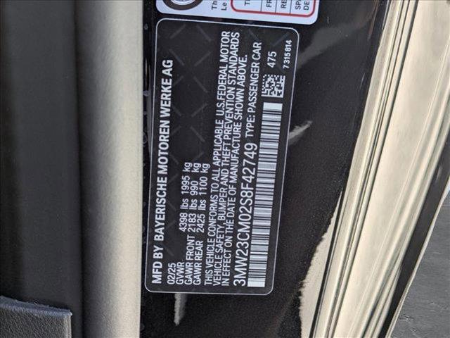 new 2025 BMW 230 car, priced at $50,085