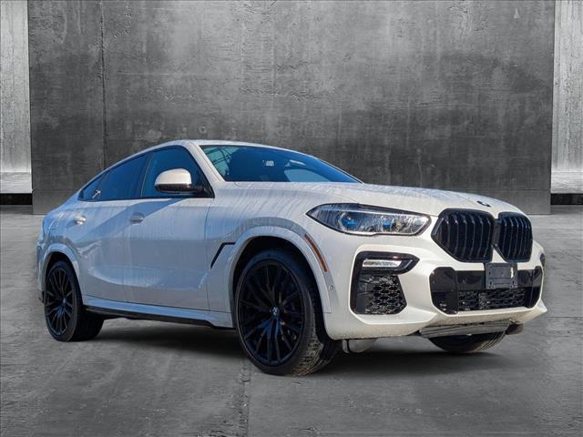 used 2021 BMW X6 car, priced at $58,995