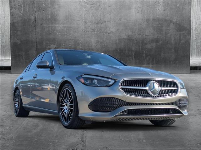 used 2022 Mercedes-Benz C-Class car, priced at $28,995