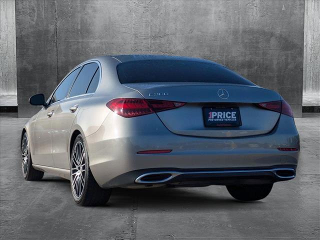 used 2022 Mercedes-Benz C-Class car, priced at $28,995