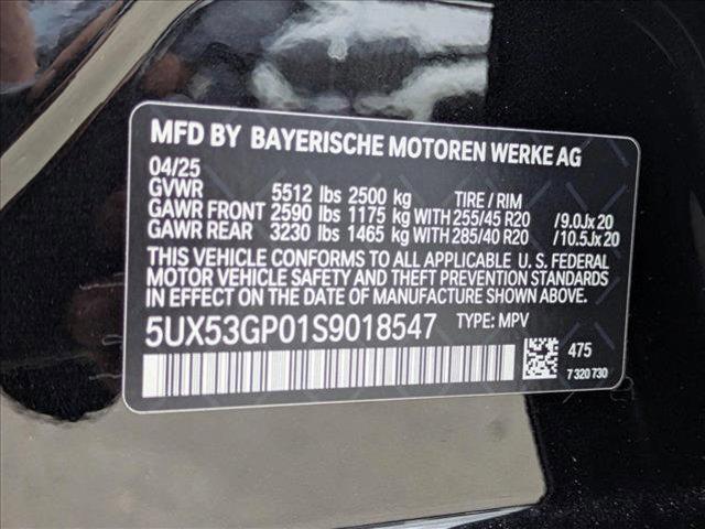 used 2025 BMW X3 car, priced at $57,710