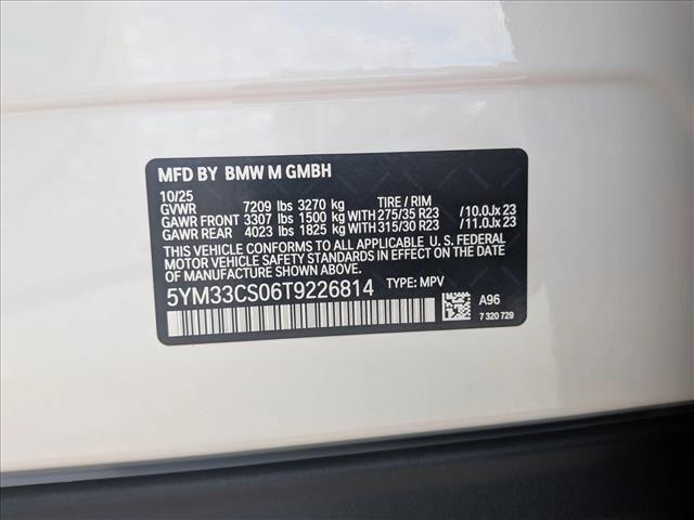 new 2026 BMW XM car, priced at $161,345