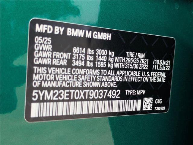 new 2026 BMW X6 M car, priced at $145,675