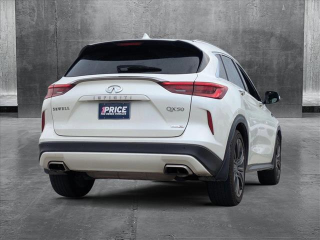used 2020 INFINITI QX50 car, priced at $22,495