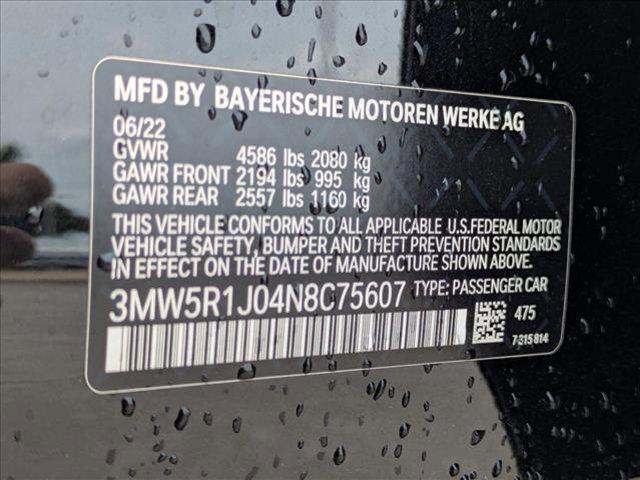 used 2022 BMW 330 car, priced at $32,995