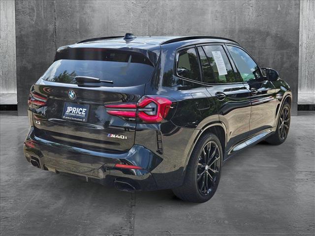 used 2024 BMW X3 car, priced at $56,995