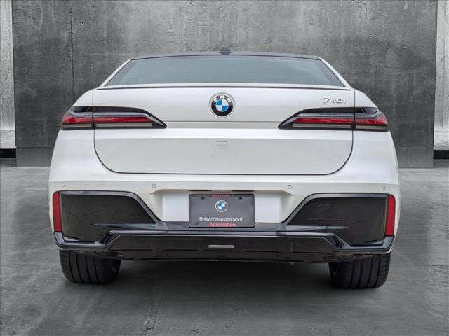 new 2025 BMW 740 car, priced at $107,930