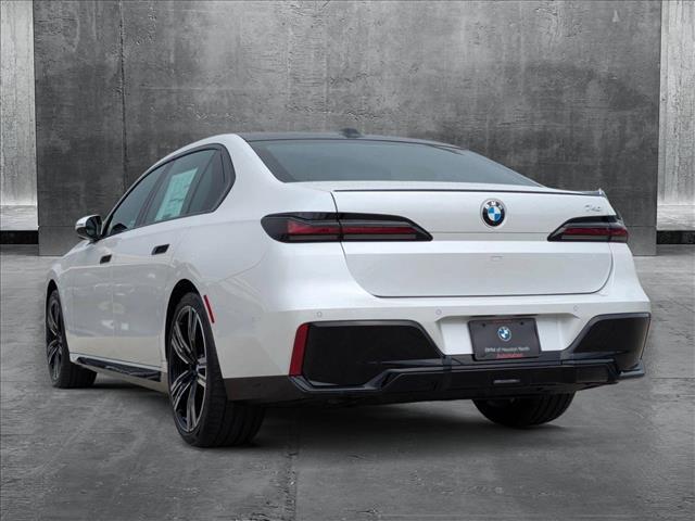 new 2025 BMW 740 car, priced at $107,930