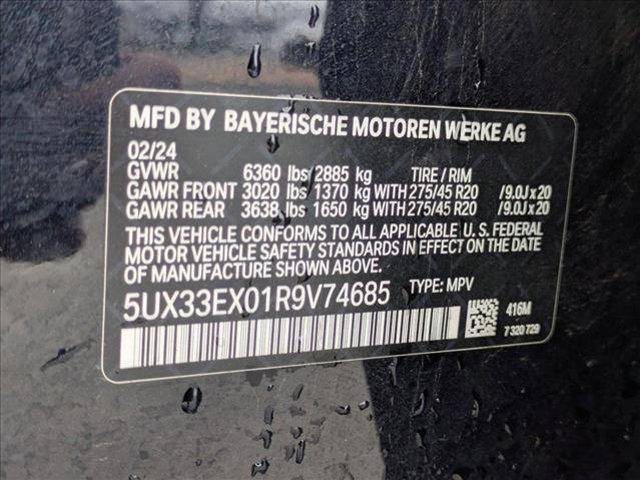 used 2024 BMW X6 car, priced at $65,995