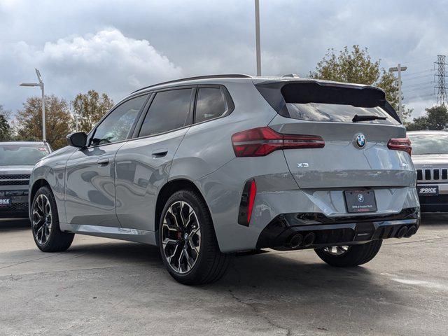 new 2025 BMW X3 car, priced at $70,575