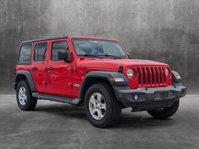 used 2018 Jeep Wrangler Unlimited car, priced at $19,995