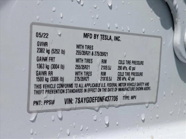 used 2022 Tesla Model Y car, priced at $29,995