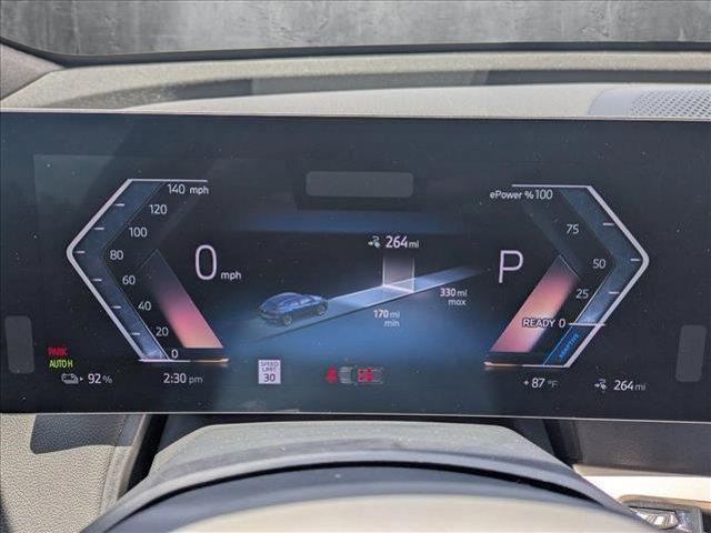 new 2025 BMW iX car, priced at $95,825