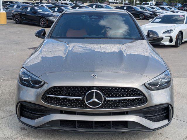 used 2022 Mercedes-Benz C-Class car, priced at $38,991